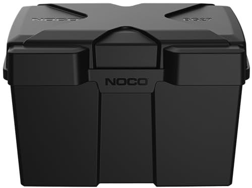 NOCO Snap-Top BG27 Battery Box Group 27 12V Battery Box for Marine, Automotive, Motorhome, Boat, RV and Travel Trailer Batteries