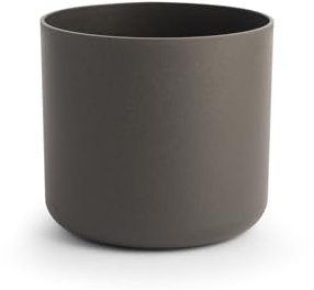 Euro 3 Plast Übertopf ONO Greener, 11 cm, anthrazit