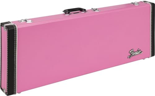 Fender Joe Strummer Signature Strat/Tele Guitar Case, Pink Leopard