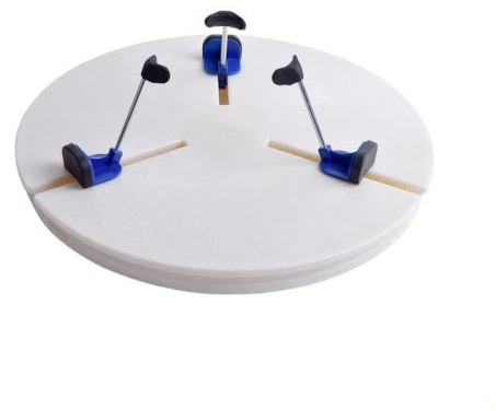 Portable Pottery Trimming Tools, for Pottery Machine Turntable Up to 36cm Dia, Help to Lock Pottery, Design for Ceramic Beginners