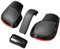 Somivo Leder Schaltknauf Schaltknauf Schaltseite Abdeckung mit Schwarz Chrom Teile für VW Golf 6 7 R GTI Passat B7 B8 CC R20 Jetta MK6 GLI Autoteile