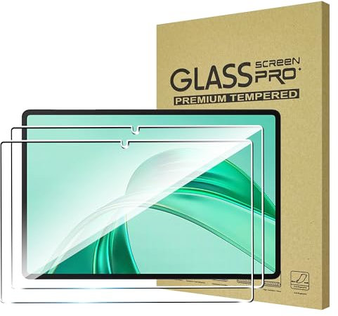 FDHYFGDY 2 Piezas Protector de Pantalla para Honor Pad X8a/Honor Pad X8a Kids Edition Cristal Templado, Resistente a Arañazos, Sin Burbujas, Dureza 9H Protector de Pantalla