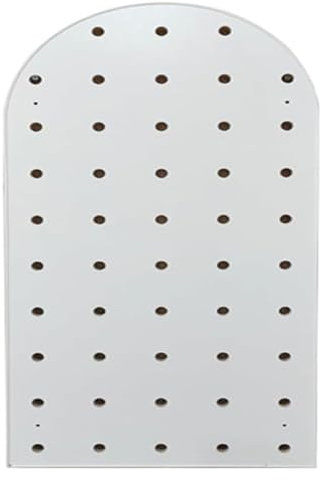 Panneaux perforés, kit d'organisation de Panneau perforé, Panneau perforé en Bois à Montage Mural avec Accessoires pour Bricolage, Garage, Atelier, Bureau à Domicile, Salle d'artisanat (coul