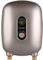 Warmwasserspeicher, 6500W 220V Touchscreen Durchlauferhitzer, IPX4 Wasserdicht Rate, Auslaufschutz Thermostat 68-126°F, Elektro-Kleinspeicher, Gold