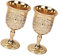 OFFSCH 2 Pezzi Tazza Di Vino Vintage Coppa Da Vino Retrò Coppa Da Spumante Per Feste e Banchetti
