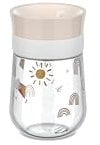 Mepal 360° Trainer Cup Mio, Leakproof, 360° Rim for Drinking from Any Side, Seals Automatically When Your Child Stops Drinking, 300 ml, Sunshine & Rainbow