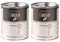 MIXEL White Radiator Gloss Tin Paint, Quick Drying, Easy to Apply, Long-Lasting Protection, DIY Enthusiasts, Home Décor, Interior And Exterior Use, 300ml, (2 Pcs)