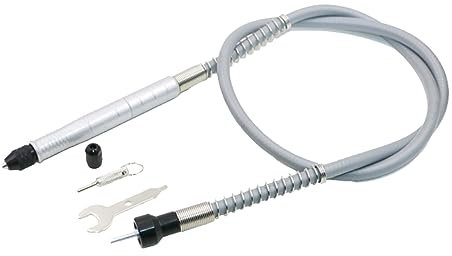 Uonlytech Flexwelle Flexibler Flex Aus Aluminium Flexibler Schaft Power Rotary Tool Flex Shaft Elektrischer Flexibler Flex Silver