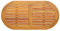 vidaXL Tischplatte 100x50x2.2 cm ovale Massive Akazie