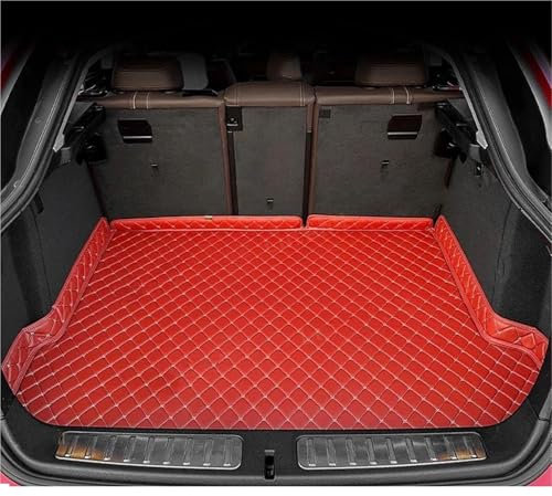 JAYWIS Kofferraummatte Für Skoda Für Kodiaq 7-Sitzer 2017-2024, Kofferraumschutz, Schutzeinlagen, Bodenablage Hinten(Farbe 10)