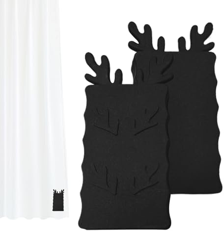 per tende da esterno, impermeabili, per tende da doccia, magneti, da bagno per esterni, pergola, gazebo, balcone, inverno, estate, soggiorno