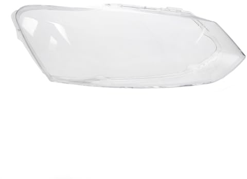 LST Scheinwerferglas Streuscheibe Hauptscheinwerfer Linsenscheibe Frontlicht Abdeckung Glas rechts Kunststoffabdeckung Ersatzscheibe transparent kompatibel mit VW Polo 6R 6C 2009-2017