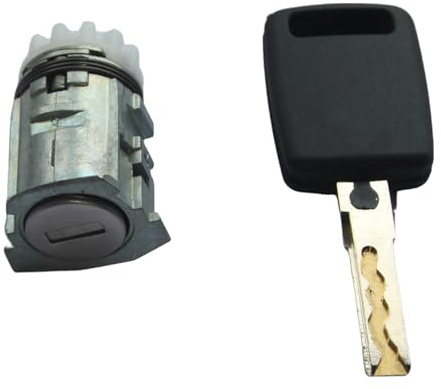 MYDMYGS Cylindre de serrure de porte avant gauche, interrupteur de verrouillage de porte adapté for Audi A3 2006-2012 A4 B7 2002-2009