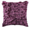 The HomeCentric Entwerfer Lila Akzent Kissen, Vintage Style Ruschen Shabby Chic Kissen Decken, 40x40 cm Kissenbezuge Dekor, Platz Satin Kissen Abdeckungen Fur Couch, Solide - Vintage Vines