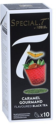 Original Special T - Caramel Goumand - Schwarztee - 10 Kapseln (1 Packung) f?r Nestl? Tee Maschinen - hier bestellen