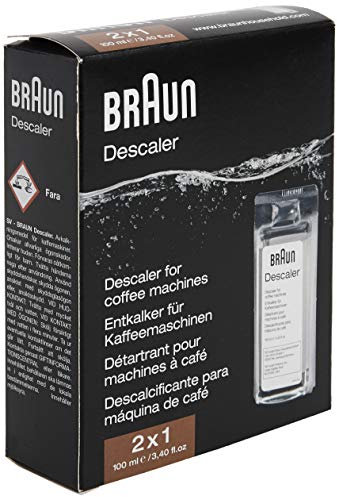Braun BRSC 003 Kaffeemaschine Entkalker, 2 x 100 ml