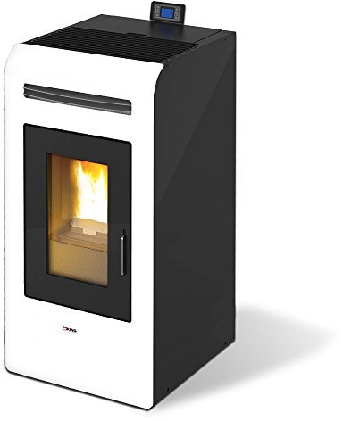 Pelletofen King kanalisierten 16 kW 15,5 weiß Novita '2017