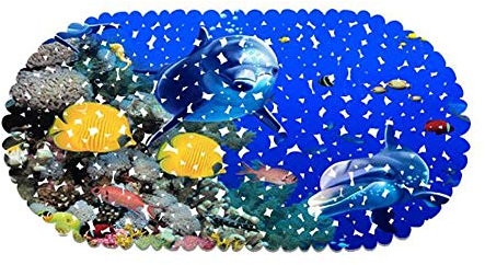 YLXD Tapis de Bain Baignoire Antidérapant,Tapis de Douche, Enfant Baignoire Douche avec Ventouse Sécurité l’Environnement Résistant à la Moisissure PVC pour Baignoire Jacuzzi et Plus
