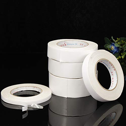TuToy 20M Heavy Duty Double Sided Tape Multi-Purpose Strong Adhesive Carpet Tape 10Mm/20Mm/30Mm/40Mm/50Mm - 40Mm