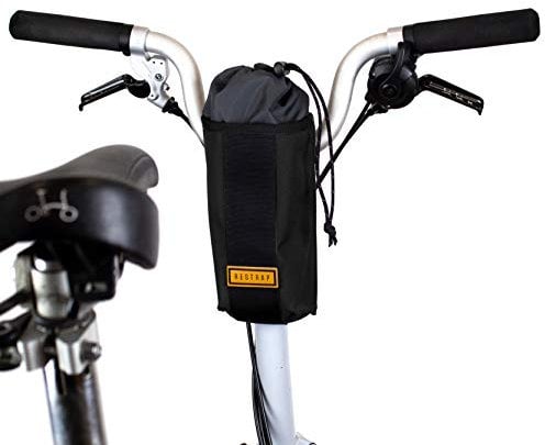 Strap Stem Bag Lenkertasche für Erwachsene, Unisex, Schwarz, 1 l