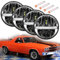 4PCS 5 3/4 5.75 LED Headlights DOT Projector led Lamp Sealed Beam Lamp Bulbs Hi/Lo+DRL
