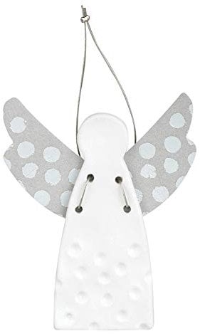 Räder [W] Giving Schutzengel groß Punkte geprägt 6,5x9cm