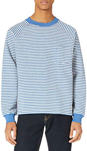 Armor Lux Herren Sweat Raglan Héritage Pullover, Ozer/Natur, XS