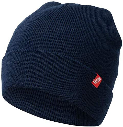 Nitras Herren 731 Beanie-Mütze, Blau, Einheitsgröße