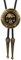 Bolo Ties Krawatte Für Herren - Amerikanische Handgefertigte Geisterkopf-Krawatte, Benutzerdefiniertes Lederhalsband, Seil, Unisex-Accessoires, Persönlichkeit, Vintage-Neuheit, Schmuck, Halskette,