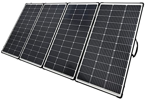 Excel Power Monocrystalline Weatherproof Ultra-Thin TCPC Film Construction 440W Portable Folding Solar Panel Camping, Caravanning Phones Off-grid Home