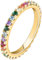CHRIST Damen-Ring 925er Silber 32 Zirkonia 54, Gold 32025511