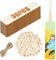 36Pcs Holz Blanko Lesezeichen Set, DIY Holz Handwerk, Rechteck Leeres Mit Löchern, Für Weihnachten, Geschenke Tag Handwerk, 12x3,2 cm