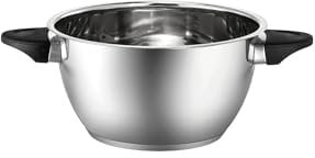 Unold 4861540 Edelstahl-Topf, Kochtopf, originales Ersatzteil, kompatibel mit 48615 Fondue-Set