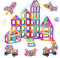 aaczly Magnetic Tiles for Kids 82PCS Magnetic Building Blocks Magnets for Kids Construction Toys Learning STEM Educational for 3+ Years Old Boys Girls Christmas Birthday Gifts
