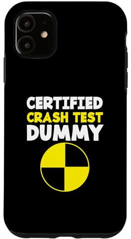 Hülle für iPhone 11 Autounfall Autounfall Zertifiziert Crash Test Dummy