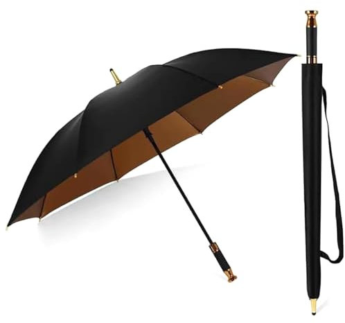 MNNGGGO Regenschirm sturmfest,Für Le-xus CT ES GS GS250 GS350 GS450H GS200T GX ISC is,Auf-Zu-Automatik,leicht kompakt,Teflon-Beschichtung, windsicher, stabil Regenschirm,A