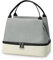 Zliger Lunchtasche Isolierte Lunchbox Bag, Doppelschichtiger Isolierbeutel, Kalt- und Warmtrennung, Lunch Bag für Frauen Männer Arbeit Schule Büro Picknick Snackbeutel