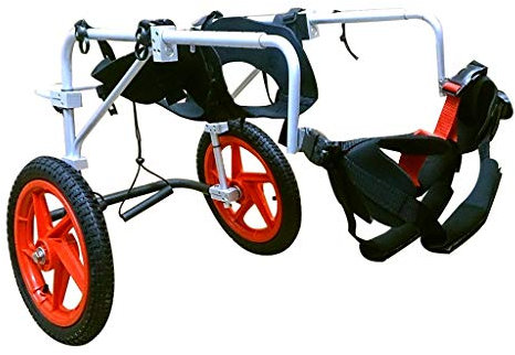 KHLMSRXJ Hunderollstühle, Walkin Wheels Help Em Up-Geschirr, großer Haustierrollstuhl für Hunde, großer Hunderollstuhl für die Hinterbeine, Hunderollstuhl zur Rehabilitation der Hinterbeine