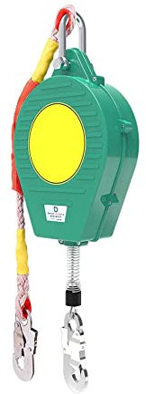 Dispositivo anticaduta? Cordino retrattile, cavo di sicurezza auto-retrattile Protezione anticaduta personale, dispositivo anticaduta ad alta quota per la costruzione di tetti Protezione anticaduta p