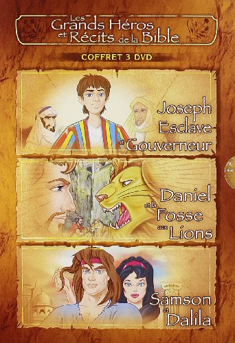 Les Grands héros et récits de la Bible, vol. 3 : Joseph, esclave et gouverneur - Coffret 3 DVD