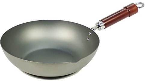 River Light KIWAME Stir Fry Pan 26cm Made in Japan, 14K26