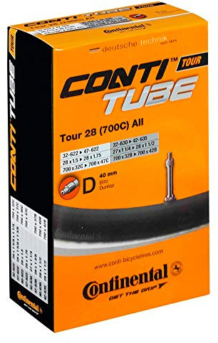 Schlauch Conti Tour 28 all 27/28x1 1/4-1.75 32/47-622/635 DV 40mm
