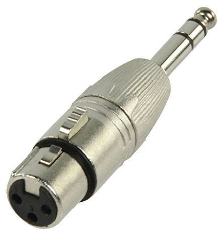 King Pbxf JS Onstage XLR Female – Jack Male Silver