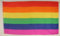 Regenbogen Flagge Großformat 250 x 150 cm wetterfest Fahne
