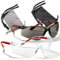 Clear Armor Schutzbrille Augenschutz – Komfortbrille – 2 Paar, 2 Halsschnüre, 2 Etuis – SuperLite und SuperClear Linsen-Technologie, Z87.1 – CE 166 zertifiziert