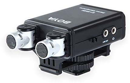 Boya BY-SM80 Stereo Microphone for DSLR Camera
