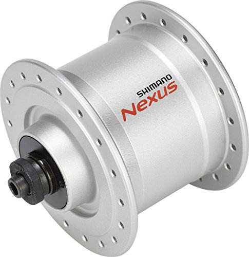SHIMANO Nexus DH-C3000-3N Nabendynamo 3 Watt für Felgenbremse/Schnellspanner Silber Ausführung 32H 2022 Naben für Fahrrad