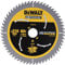 DEWALT XR Extreme Runtime Kreissägeblatt DT99567 (210/30 mm, 60 WZ/FZ, 20°, für extra feine Schnitte, für den Einsatz auf Stationärsägen (Akku), für Holz mit Nägeln) 1 Stück