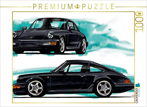 CALVENDO Puzzle Porsche 911/964 1000 Teile Puzzle quer | Lege-Größe cm Foto-Puzzle für glückliche Stunden