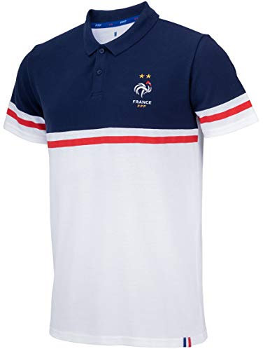 Equipe de France de Football Polo FFF - Collection Officielle Taille Adulte Homme S